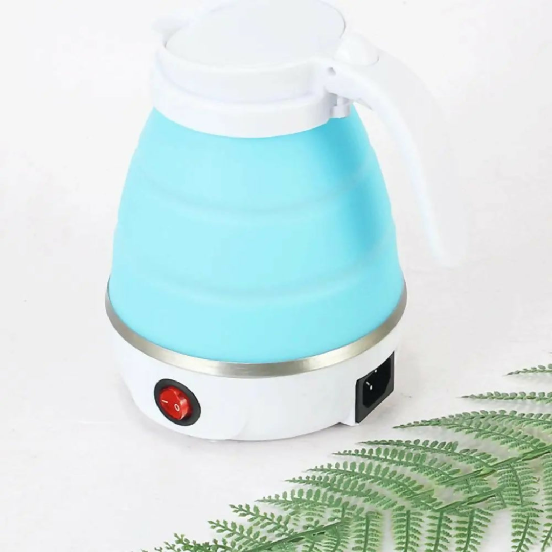 Foldable Kettle Coffee Pot Tea Kettle 1L Electric Space Saving ABS Camping Home Travel Outdoor Heating Hot Water Cup