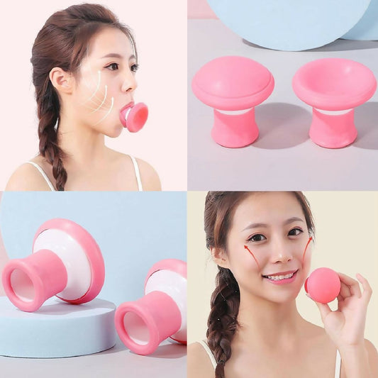 V Shape Face Slimming Tool Facial Exerciser - Jawline and Double Chin Mouth Muscle Tightener