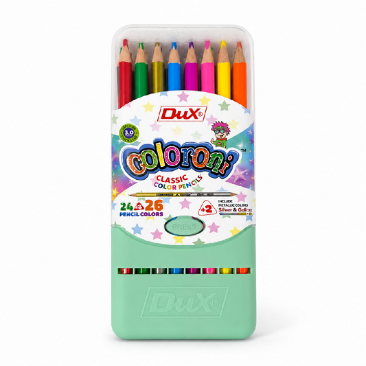 DUX(green) colour pencil 24 pcs