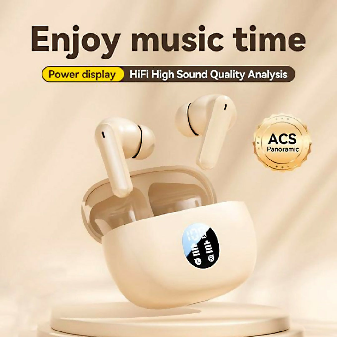 Wireless Earbuds with LED Power Display Bluetooth