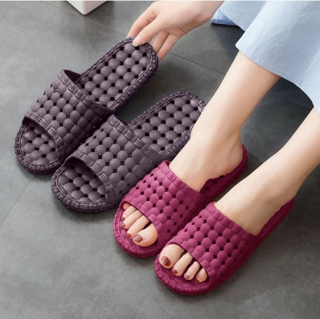 Bathroom slippers anti grip- non slip soft washroom slippers chappal