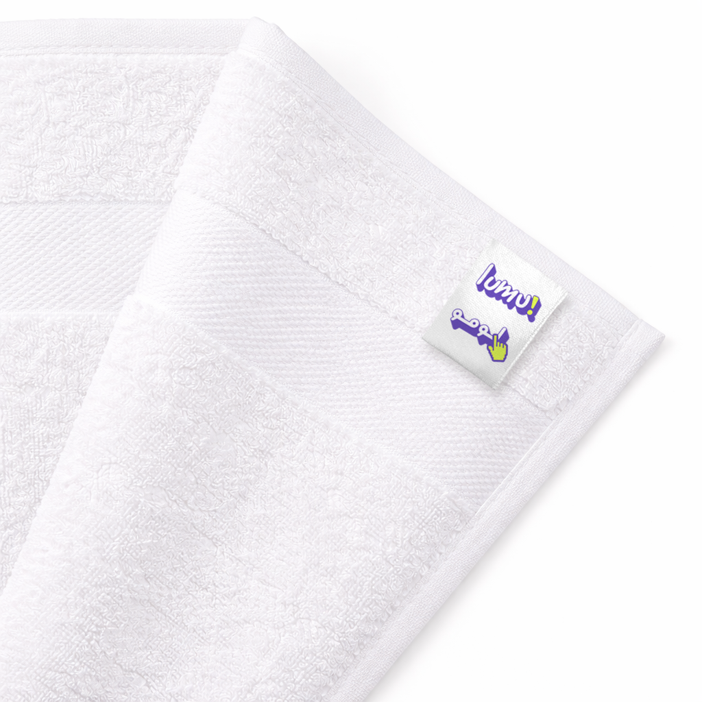500 GSM Combed Cotton Towel Set Pack of 2 (Bath Towel + Bath Sheet) White