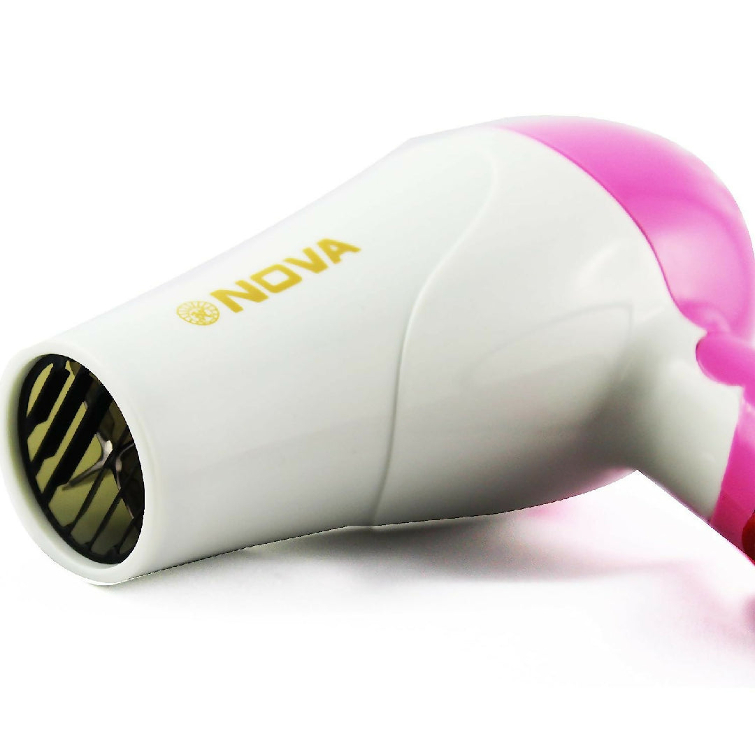 Nova Professional Foldable Hair Dryer-1000 Watt Travel Friendly Styling Tool