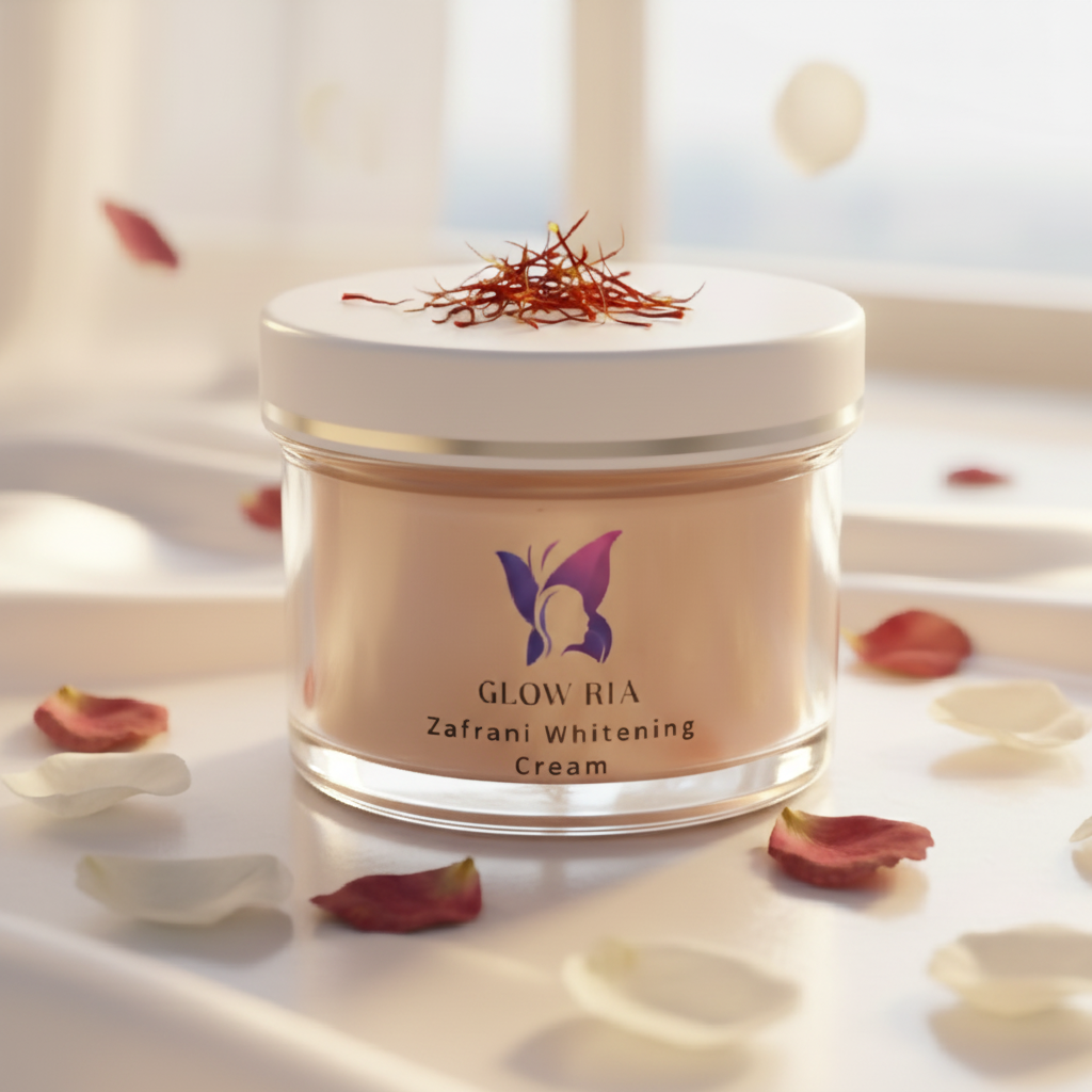 Glow Ria Zafrani Whitening Cream 100G Skin Brightening Cream For Radiant And Even Looking Skin