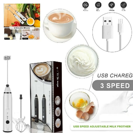 Coffee Beater Electric Milk Frother for Coffee Cream and Foam Making