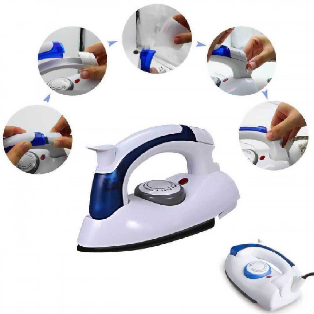 Foldable Steam Iron Lightweight Portable Mini Trave