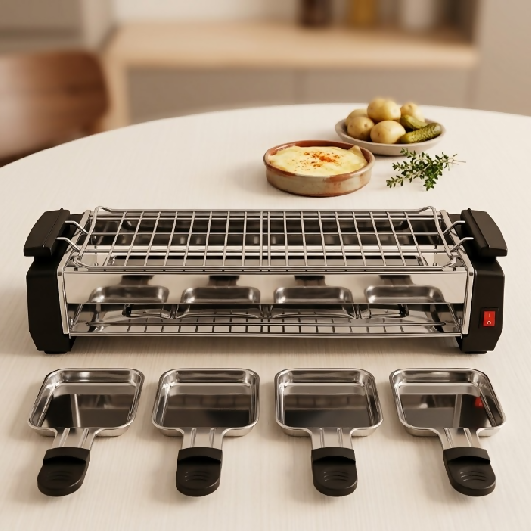 Electric And Barbecue Grill Indoor Stone Surface Cooking Powerful Food Grilling Appliance