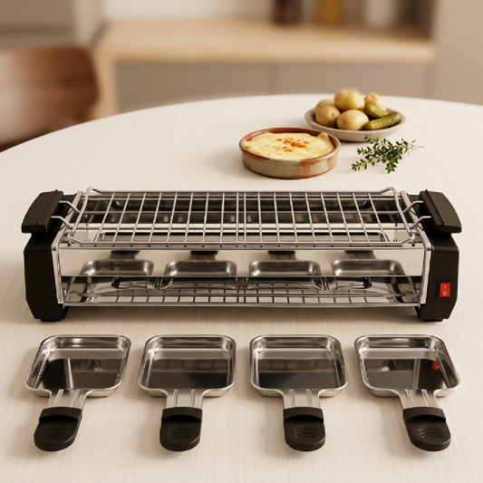 Electric And Barbecue Grill Indoor Stone Surface Cooking Powerful Food Grilling Appliance