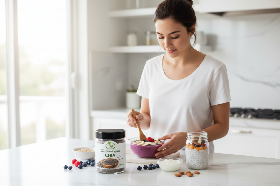 Chia Seeds 100 Gram Organic And Natural Superfood Seeds
