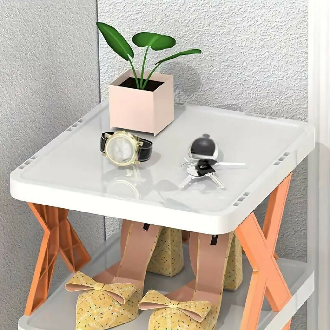 5 Layer Plastic Shoe Rack Organizer