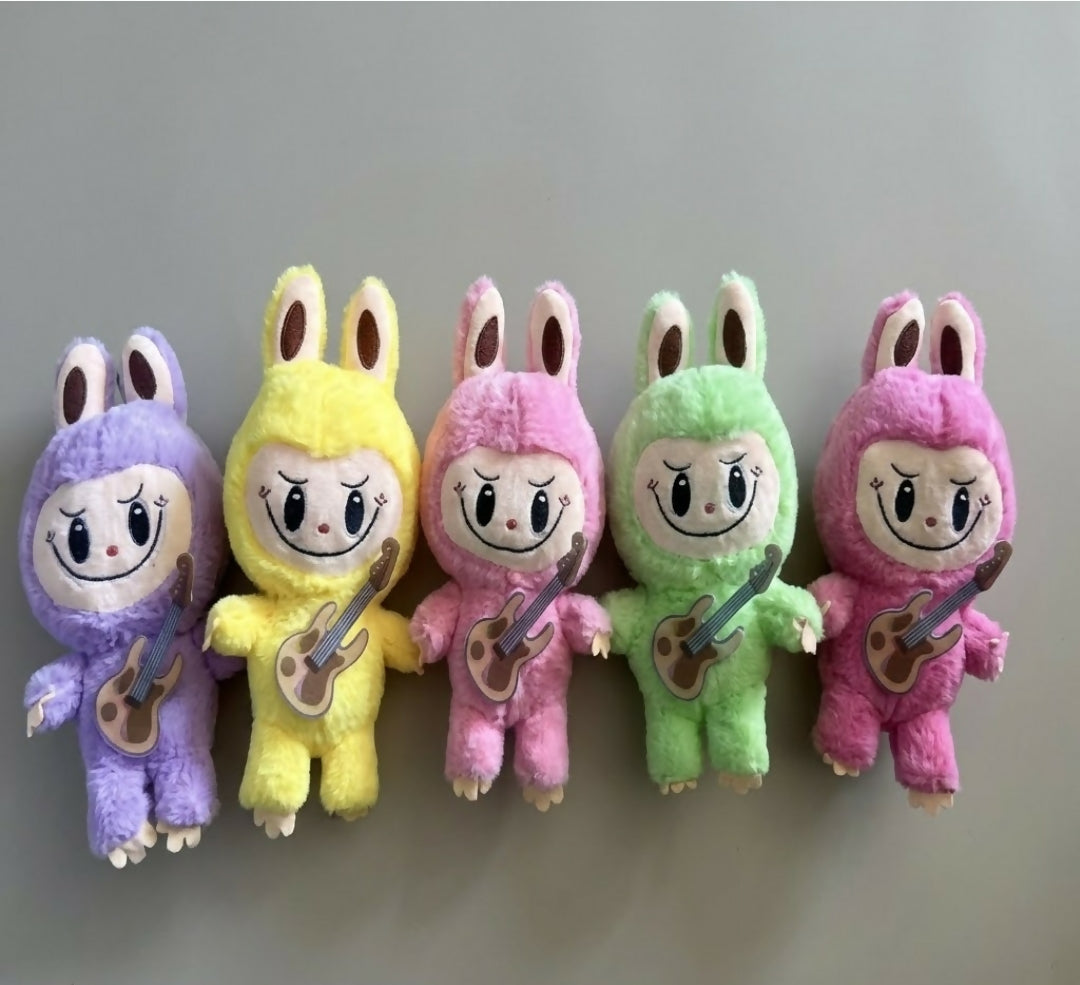 Labubu Guitar Plush Toys BT50 19CM 1 Piece