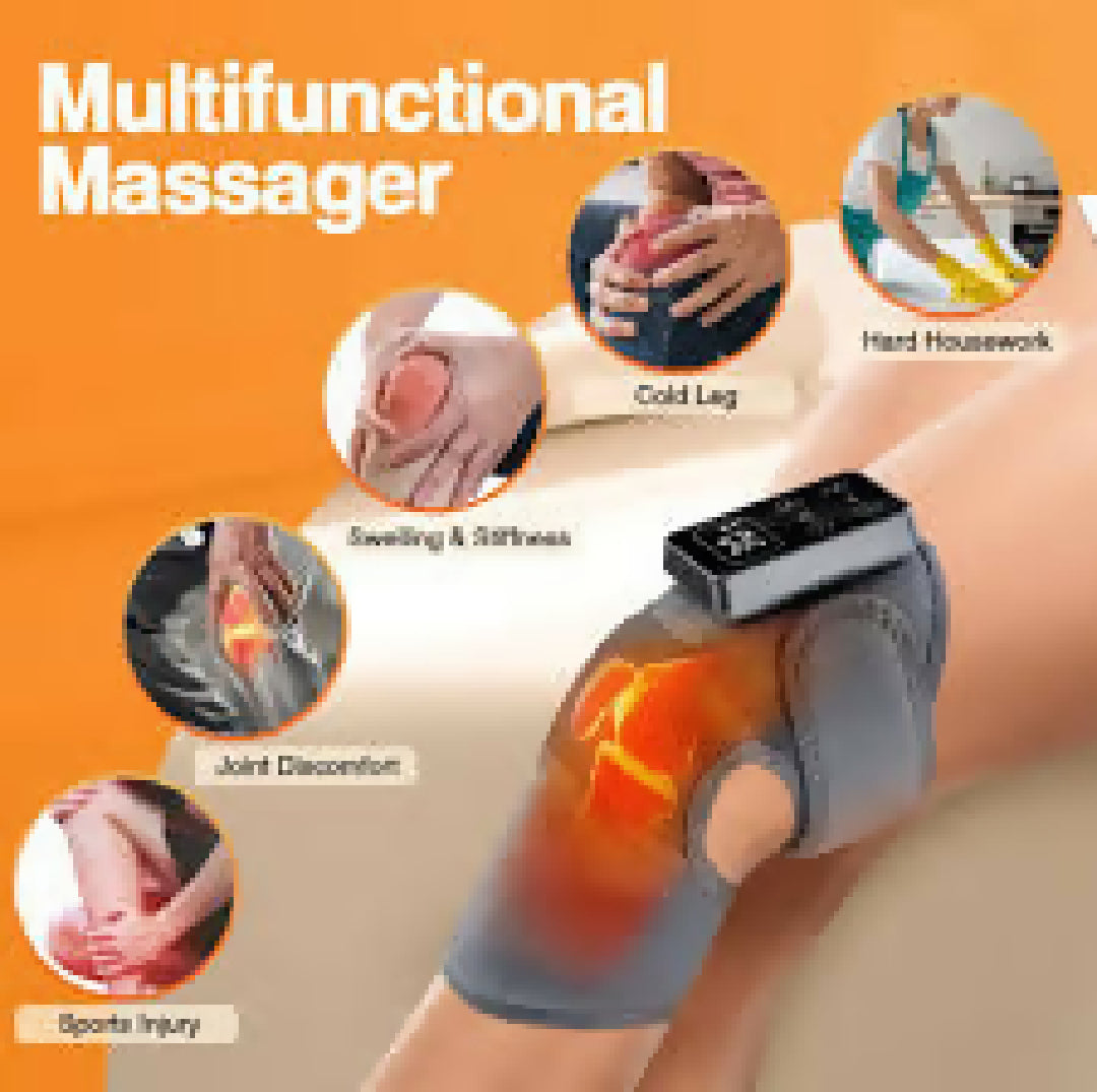 Hot Selling Heated Knee Leg Vibration Massager