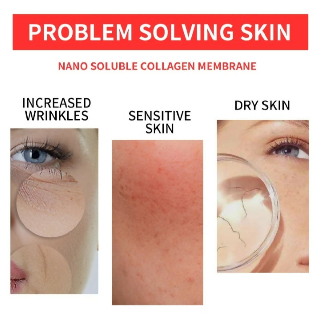 Collagen Dissolving Mask for Korean Glass Skin - Collagen Filler Instant Facial Mask - Without Box