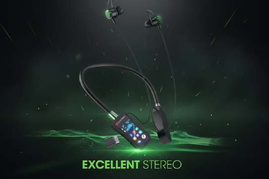 Aroma M31 Bluetooth Neckband Earphone with LCD Display