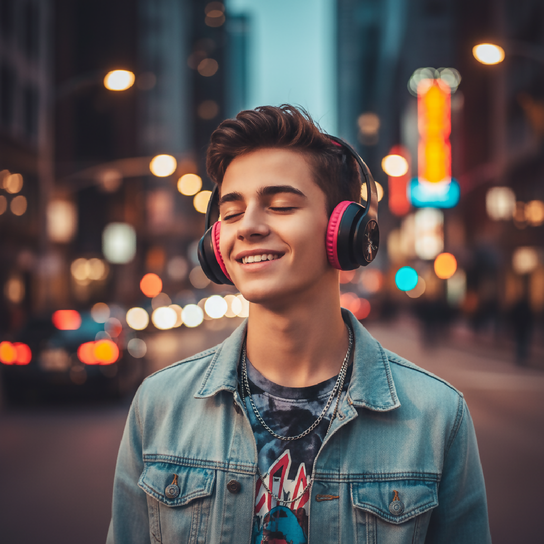 P47 Wireless Bluetooth Headphones Pink