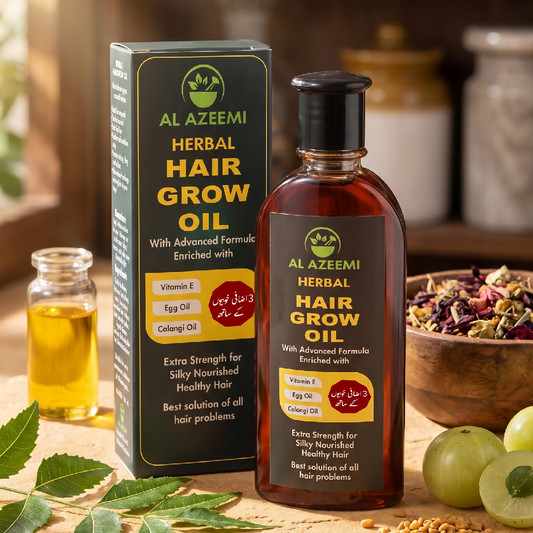 Herbal Hair Grow Oil 120ml - Natural Herbal Hair Oil