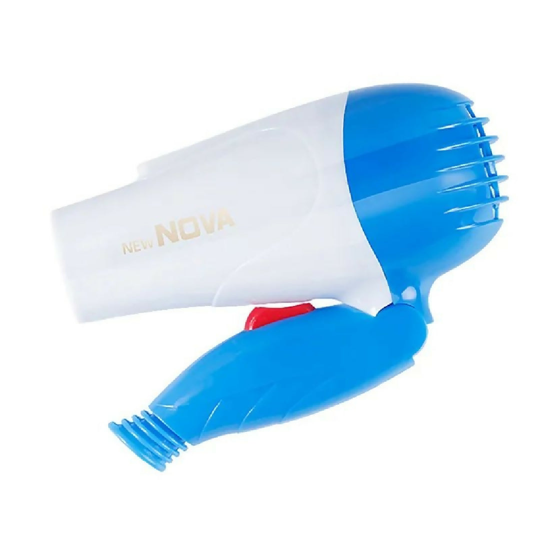 Nova Professional Foldable Hair Dryer-1000 Watt Travel Friendly Styling Tool