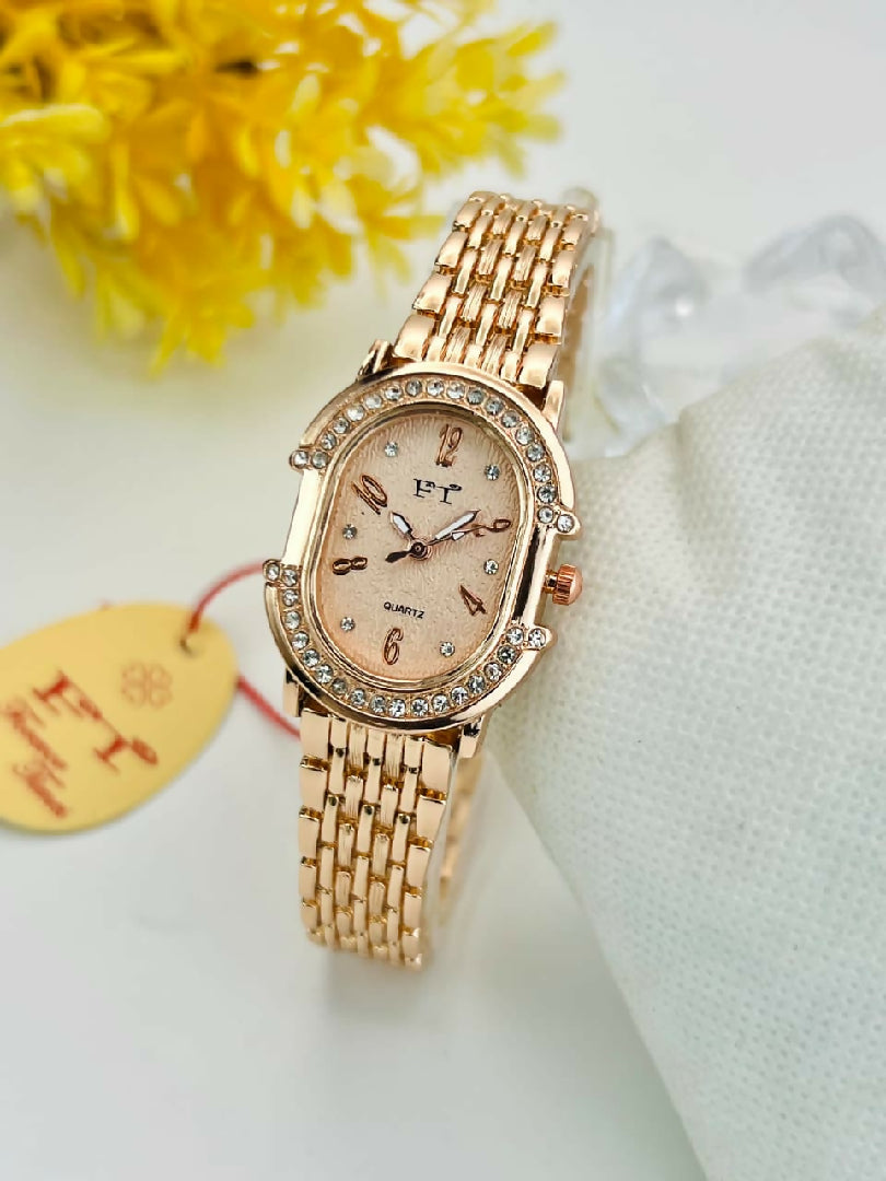 FT Luxury Crystal Ladies Watch