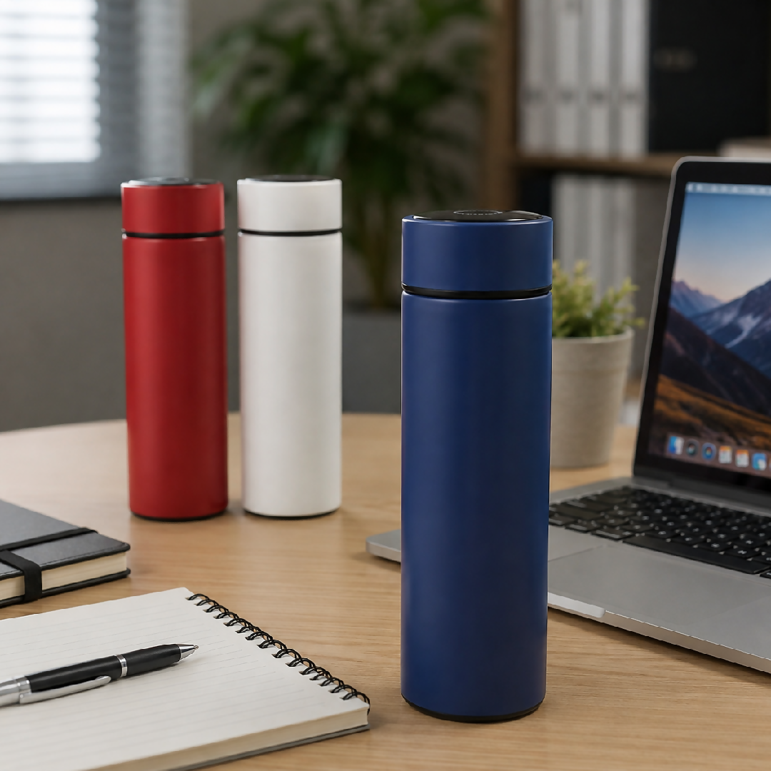 Tempreature water Bottle in multi color