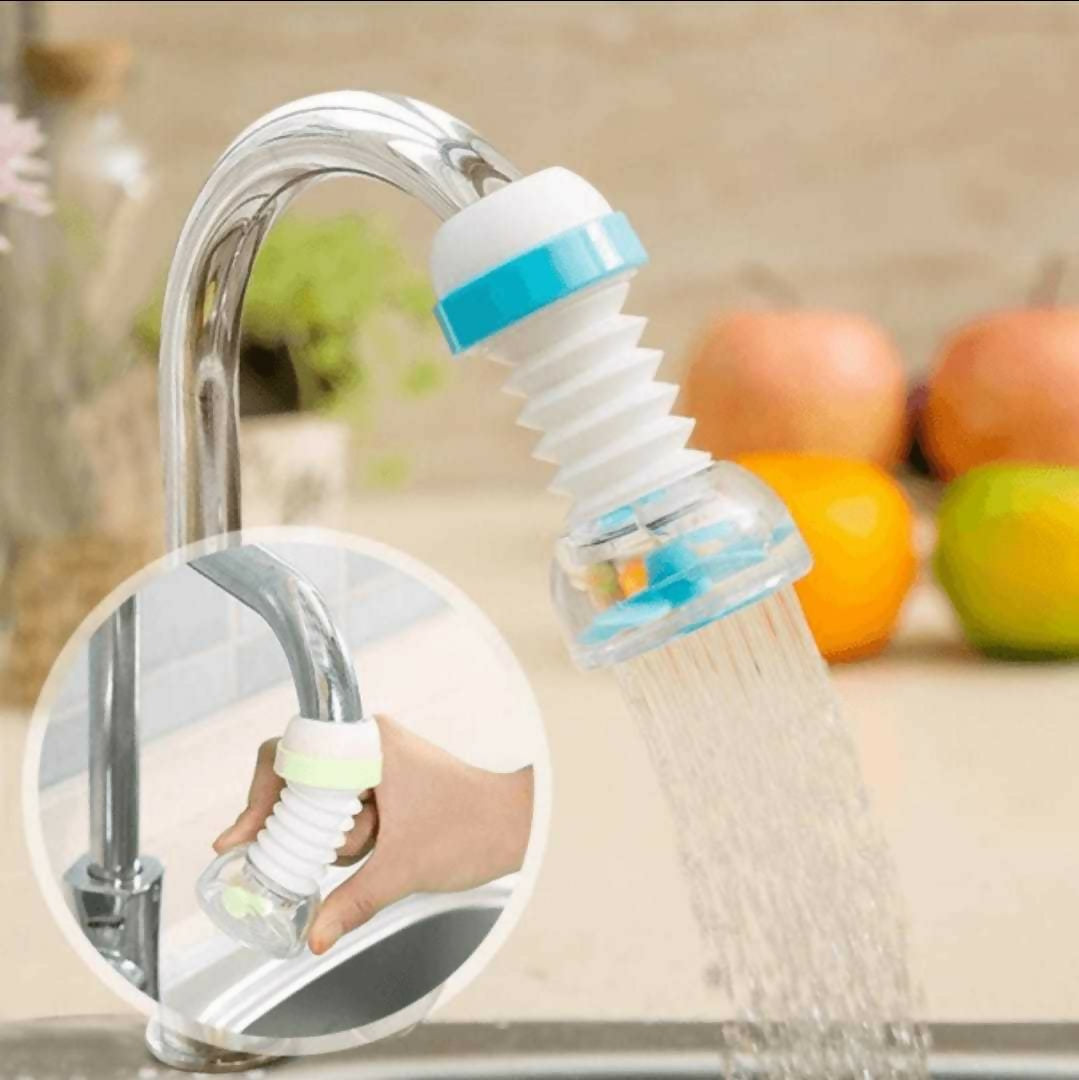 5-in-1 Ultimate Kitchen Cleaning and Sink Organizer Bundle - Faucet Extender Soap Dispensing Scrubber Faucet Caddy Rack Splash Guard with suction cups and Mini Hand Squeeze Mop