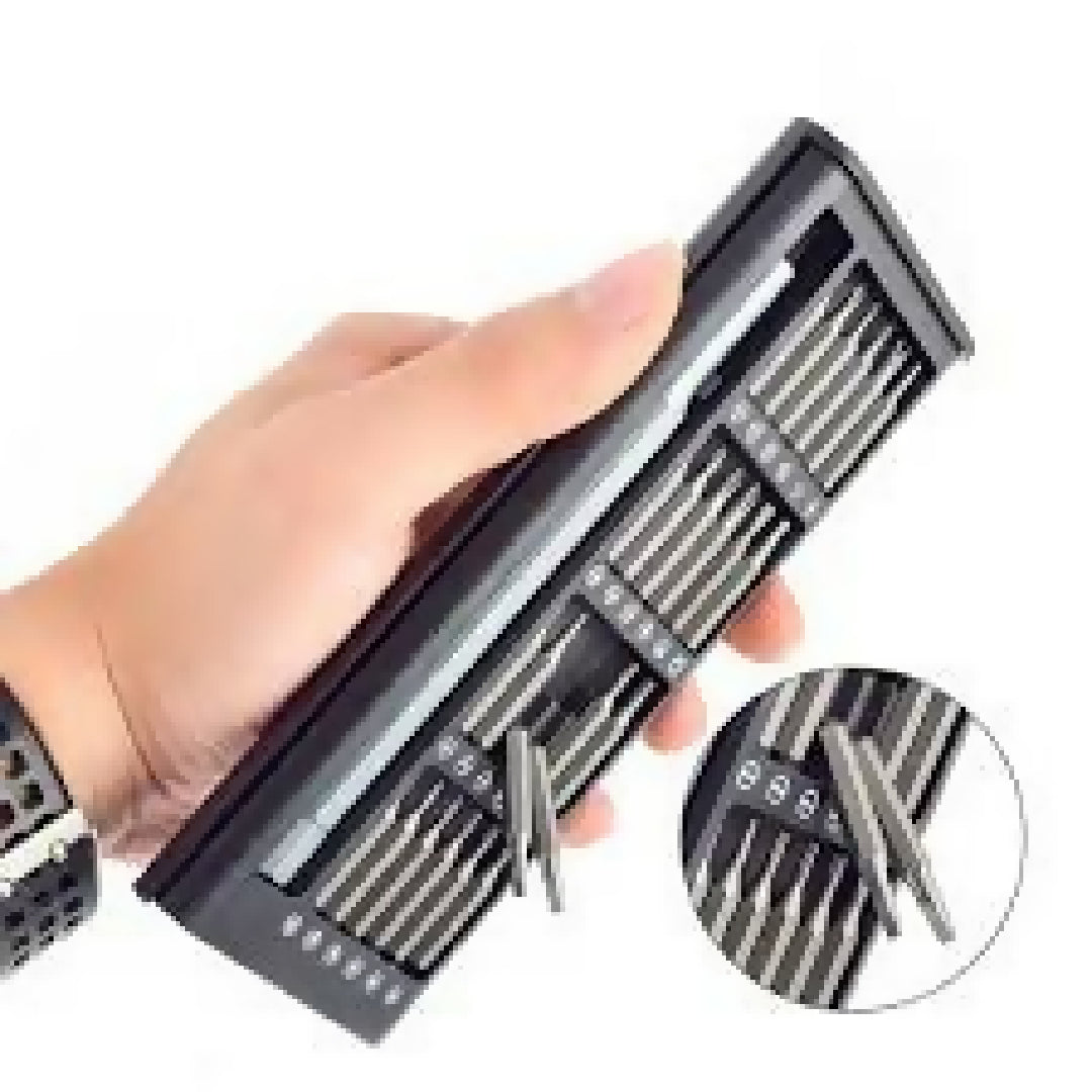 Precision Screwdriver Set with Case 24 in 1 Magnetic Mini Screwdriver Kit for Phones Computers Watches Glasses Game Consoles Cameras