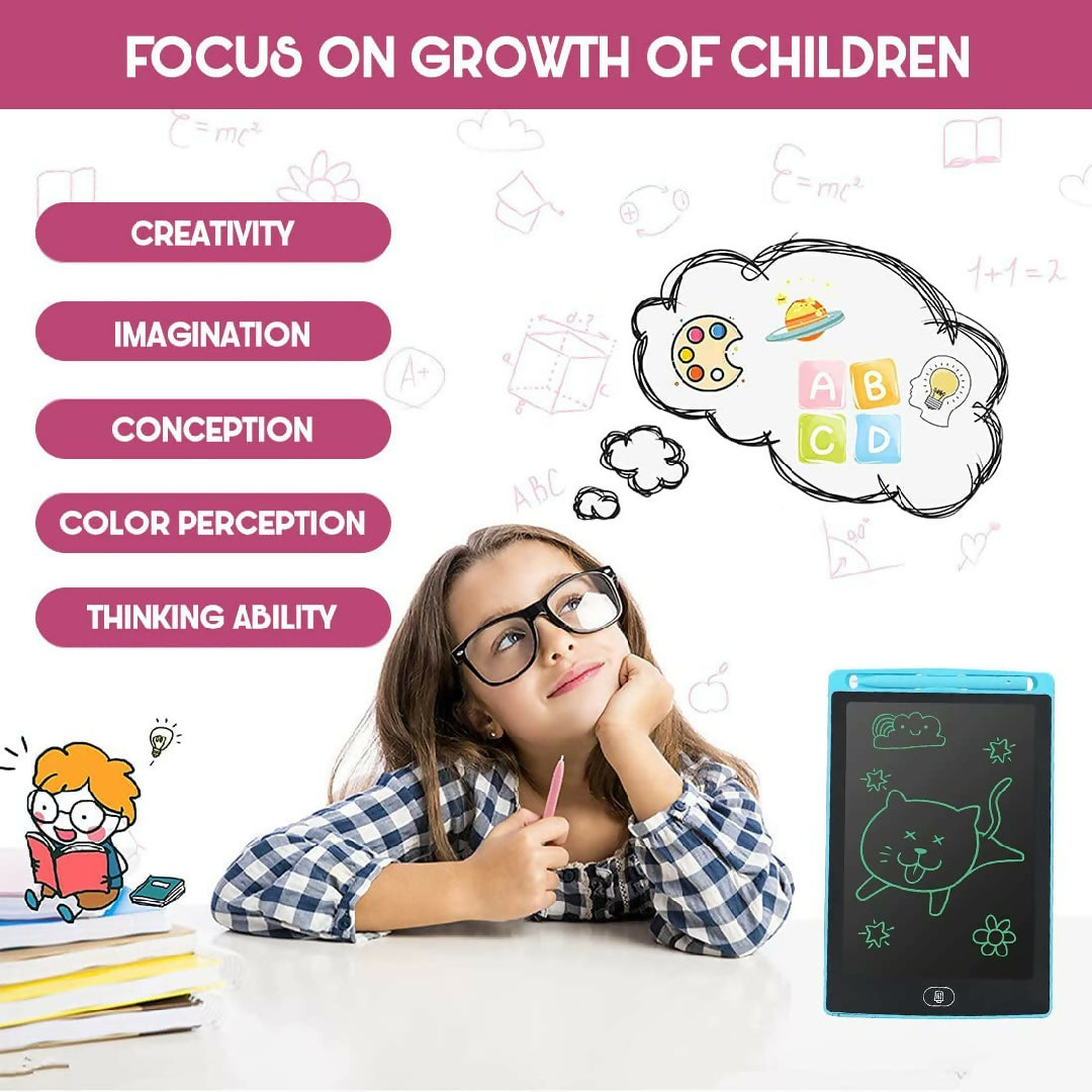 Hardbound LCD Writing Pad 8-5 inch multicolor LCD Tablet
