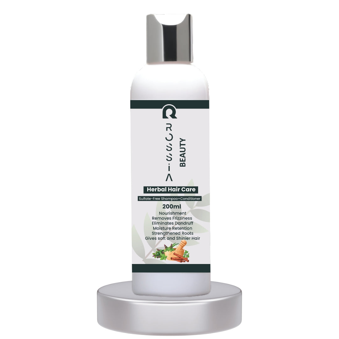  Rossia Beauty Herbal Hair Care Sulfate-Free Shampoo + Conditioner 200ml
