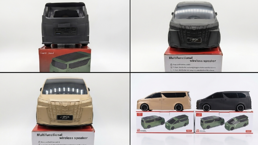 J IPOK P559T Multifunctional Car Model Wireless Bluetooth Speaker Super Sound High Bass