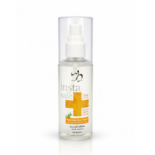Insta Safe Hand Sanitizer Spray with Turmeric and Aloe Vera