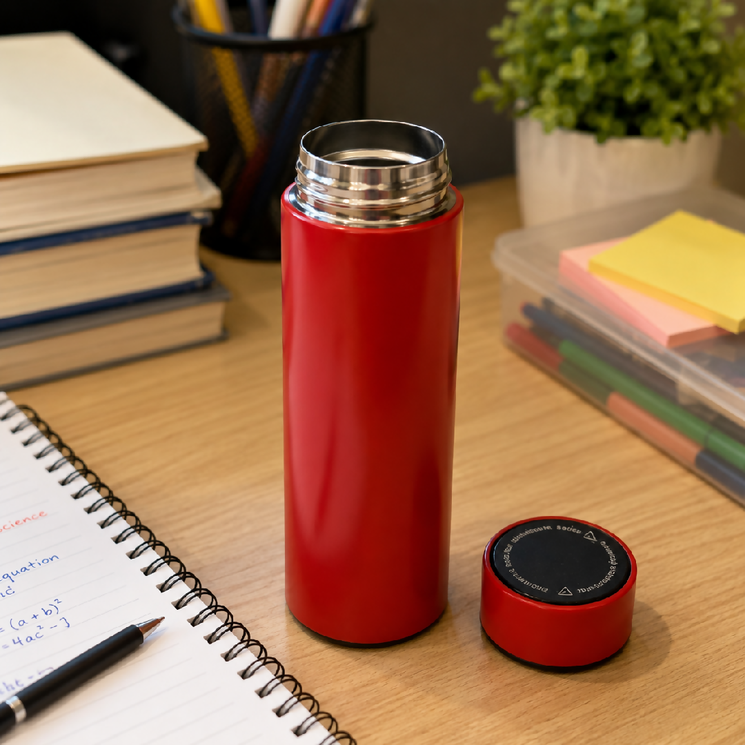 Tempreature water Bottle in multi color