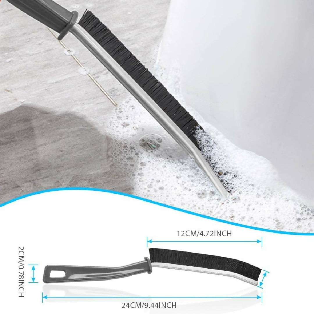 Hard Bristle Crevice Cleaning Brush Cleaning Tools for Household Use Multifunctional Gap Cleaning Supplies for Kitchen Bathroom Toilet Window Vehicle Faucets Grout Home Plastic