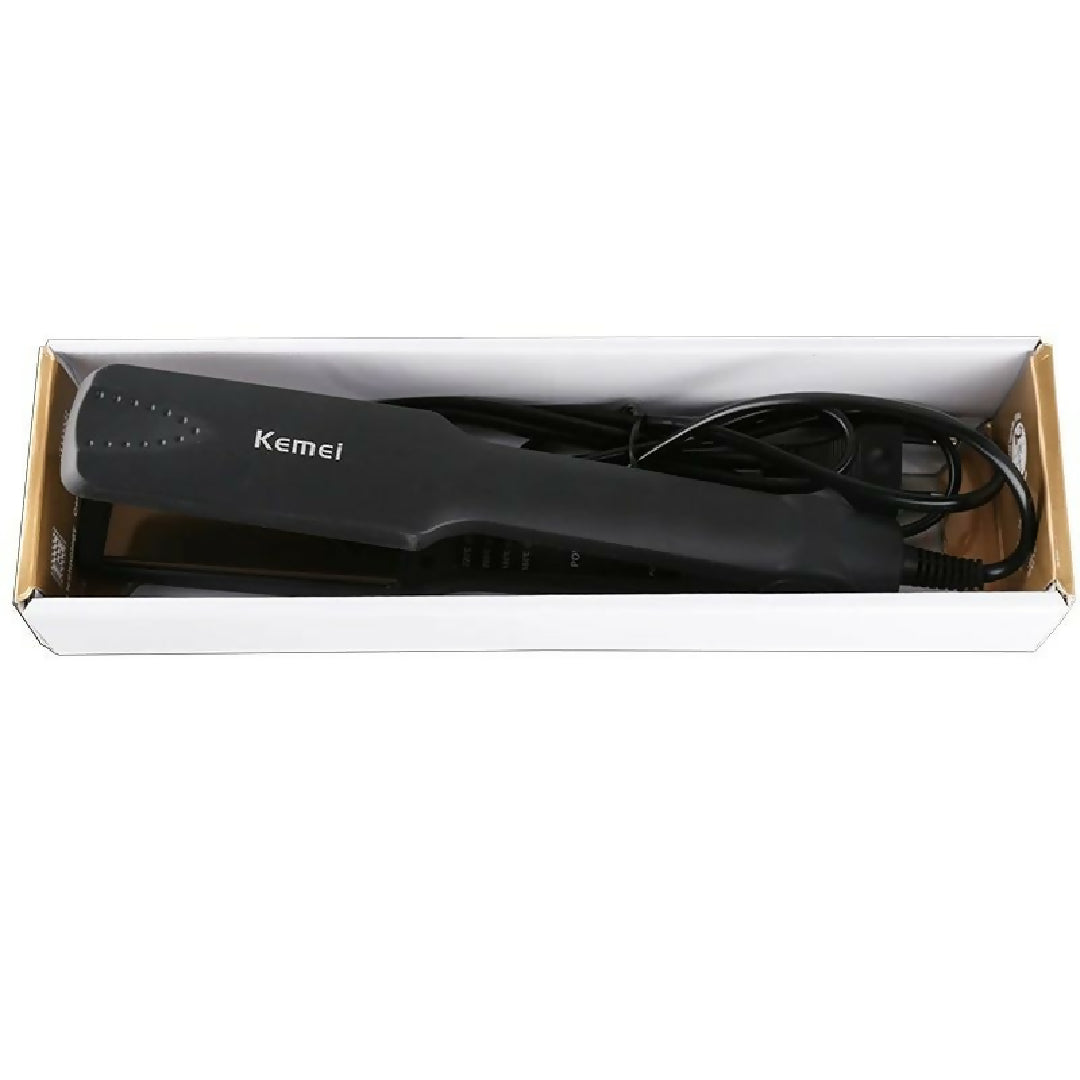 Kemei KM 329 Professional Hair Straightener With Temperature Control For Women