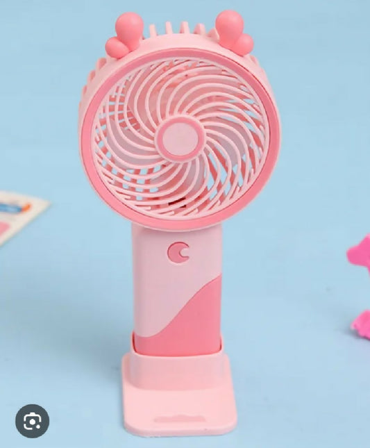 Mini Rechargeable Fan Pink 1 Piece