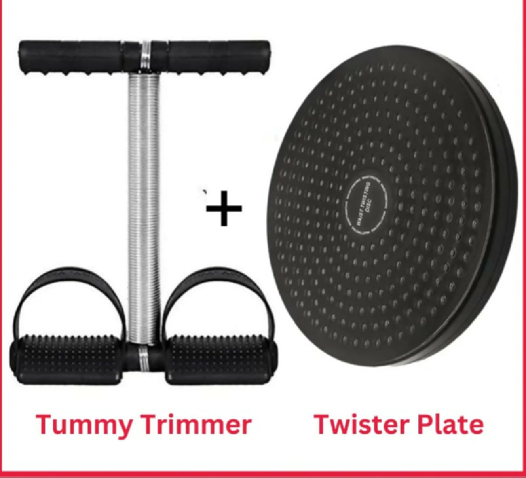 Twister Exercise Machine Tummy Trimmer Home Gym Fitness Equipment Set