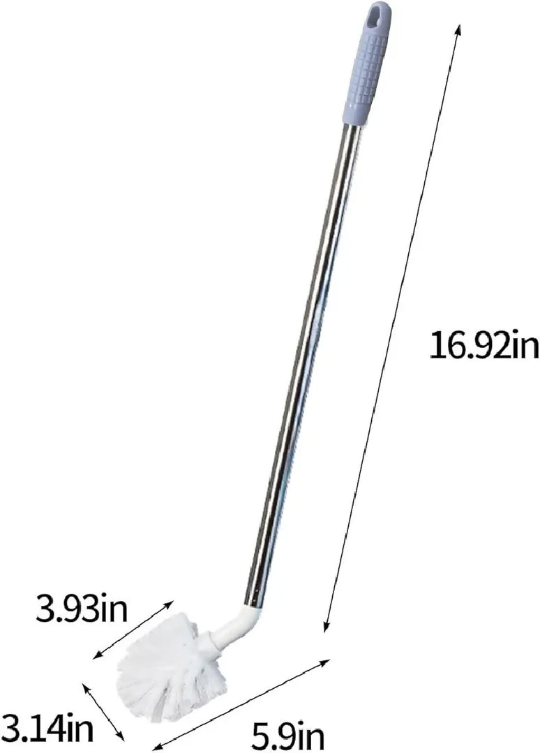 Bottle Brush for 19L Jug 11 and 19L Water Bottle Cleaning Brush Long Handle Bucket Brush 64cm Curved Cleaning Brushes with Stainless Steel Handle for Large