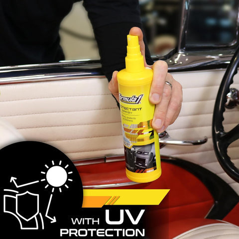 Formula 1 Protectant Spray 295ML Citrus Fragrance    UV Shield Dashboard