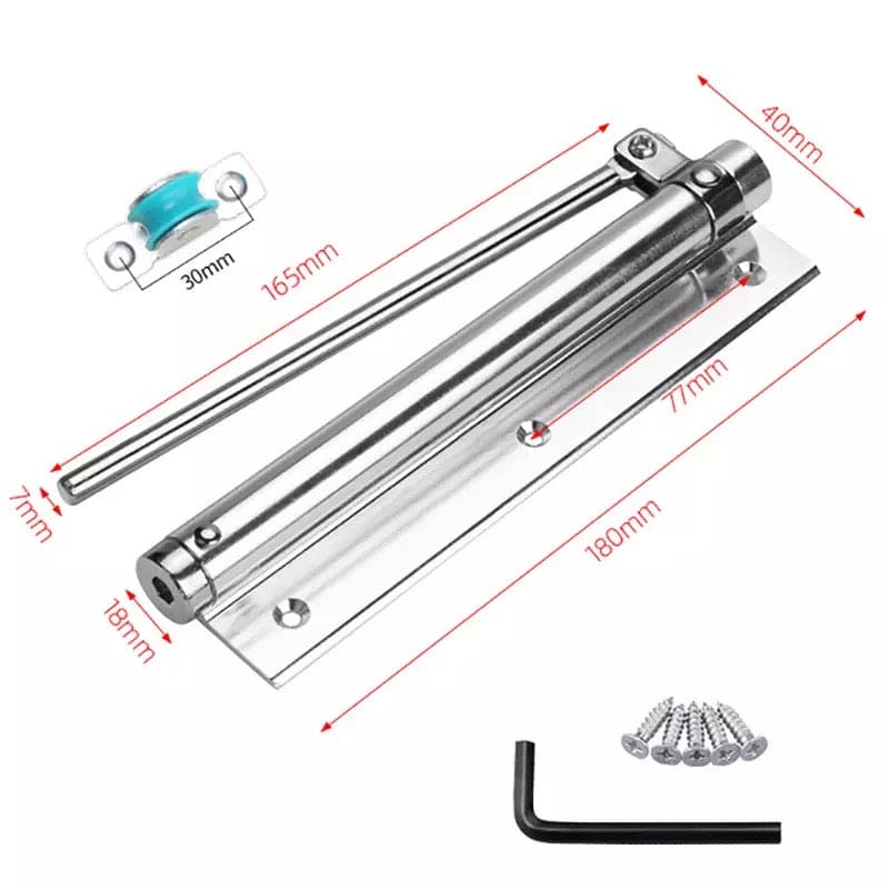 (Free Home Delivery) Adjustable Aluminum Alloy Automatic Door Closer