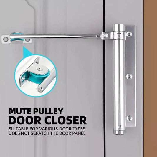 (Free Home Delivery) Adjustable Aluminum Alloy Automatic Door Closer