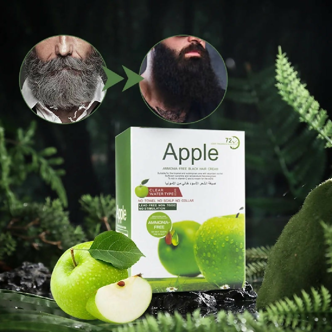 Apple-Ammonia-Free-Black-Hair-Shampoo-Black
