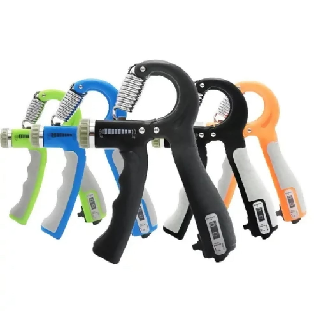Adjustable Exerciser Hand Gripper With Counter Strengthener Adjustable Resistance Wrist Strengthener Forearm Gripper Hand Workout Squeezer Grip Strength Trainer Random color