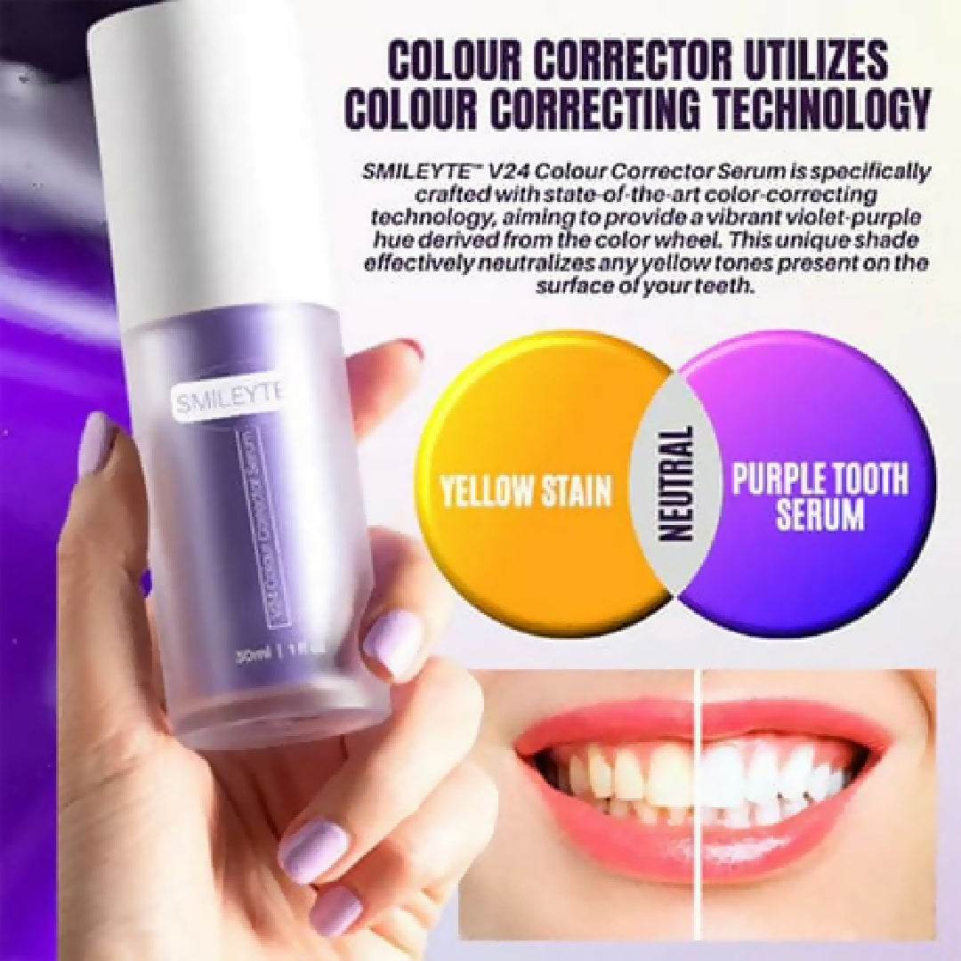 Teeth Brightening Hismiles V34 Colour Corrector Serum - 30ml - Hismile For Teeth Brightening