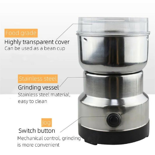 Raf Mini Electric Grinder Stainless Steel Coffee Grinder For Coffee Beans Spices Masala Grinder Machine 220V