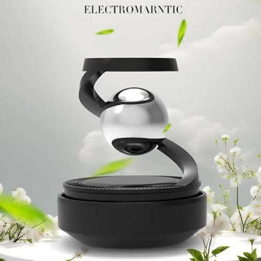 Star Solar Powered Levitating Ball Air Freshener for Car Dashboard Aesthetic Car Decor Best Quality Random Color