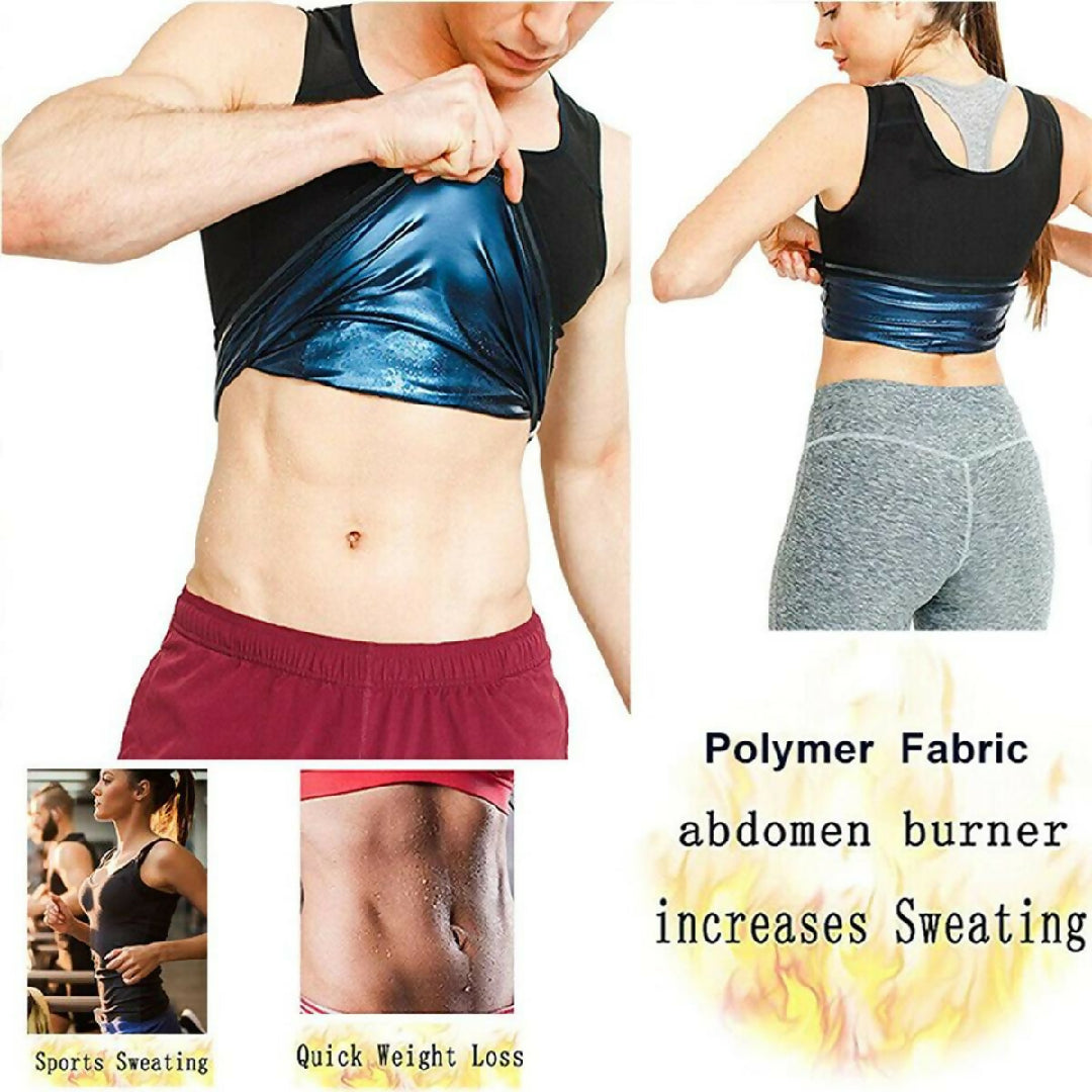 Sweat Shaper For Women Polymer Vest- Instantly Shapes And Slims - 2X Large