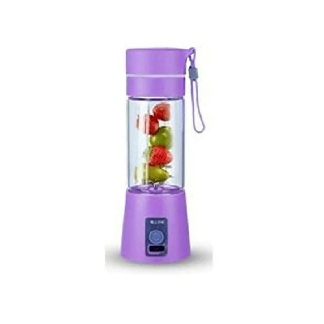 Portable Mini 6 Blade Juicer Blender 380ml Rechargeable Smoothie Cup Random Color