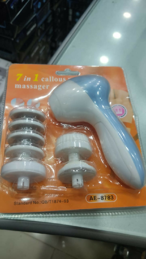 7 in 1 Facial Electric Cleanser and Massager Face Massager Machine Skin Electric Cleanser Scrub Beauty Device Scrubber Beauty Care Brush for Removing Blackhead Exfoliating and Massaging Beauty Tool Device