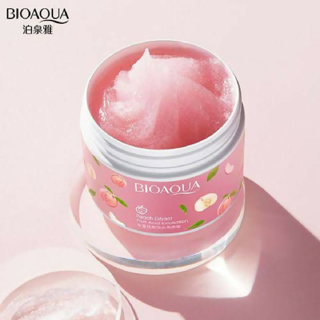 Bioaqua Peach Extract Exfoliating Face Gel Cream Fruit Acid Gentle Peeling Gel 140g