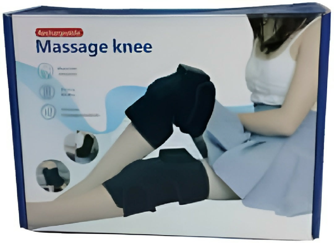 Knee Massager chargeable Stress Relief Vibration Knee Arm Leg Massager Rechargeable Heating Pad for Knee Pain Relief