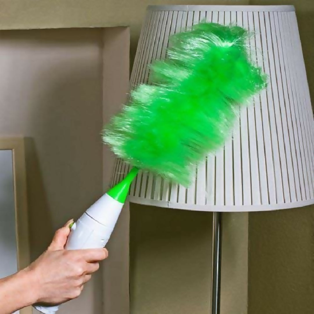 Go duster for dusting Dust Cleaning Brush for Blind Window Cleaner Cell Operated