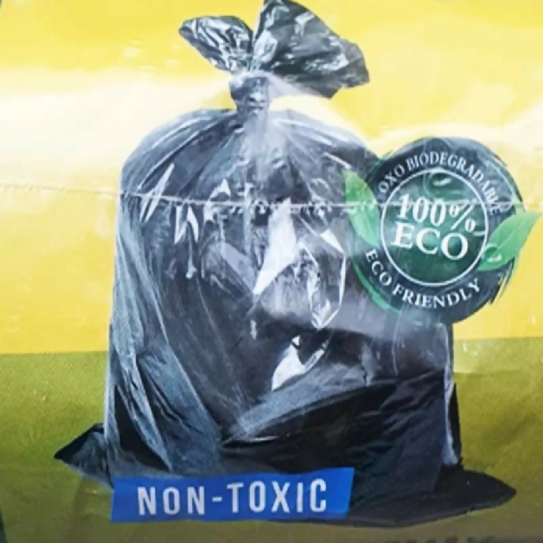Garbage Bags For Dustbin Pack Of 35 18 X 24 Inch Garbage Bag 1 Roll 32 Bags